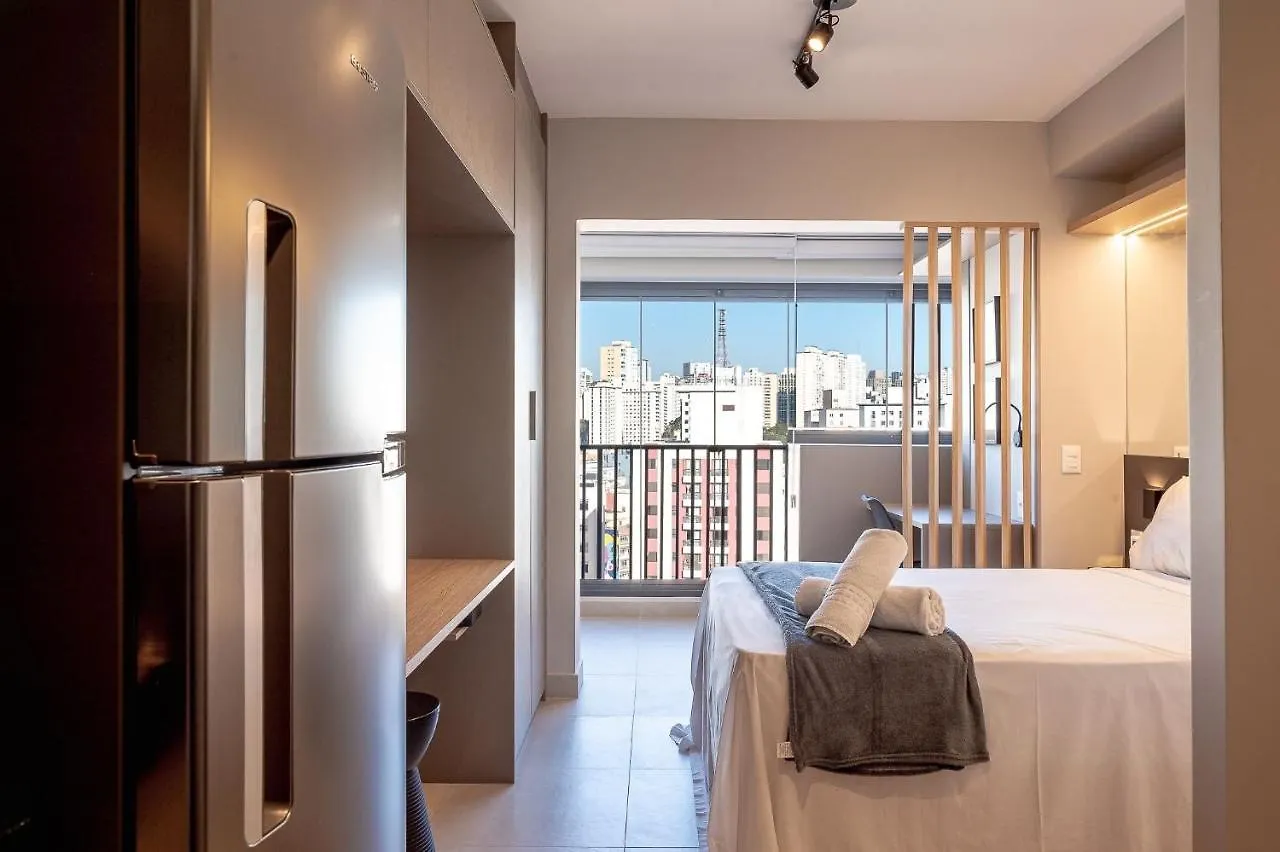 Studio 16º Andar, Piscina Aquecida, A/C Em 6X Sem Juros 0*, São Paulo Brazylia