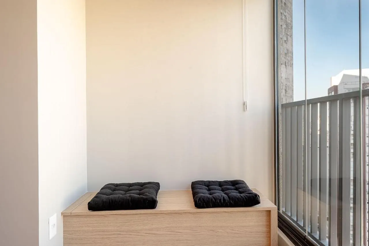 Studio 16º Andar, Piscina Aquecida, A/C Em 6X Sem Juros 0*, São Paulo Brazylia